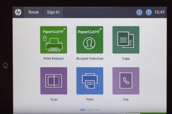 PaperCut MF für HP Tour